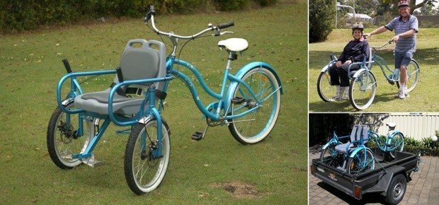Bike Chair for Special Needs – allows you to take someone with limited mobility for a ride.