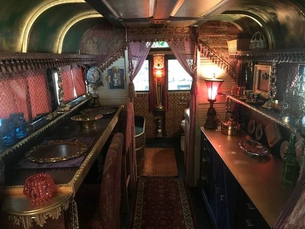 Horse Trailer Converted into Gypsy Wagon Style Tiny House
