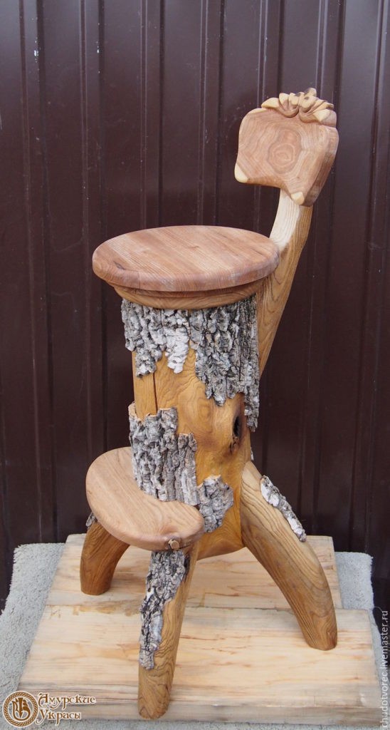 Turn Tree Stumps And Logs Into Unique Chairs/Stools